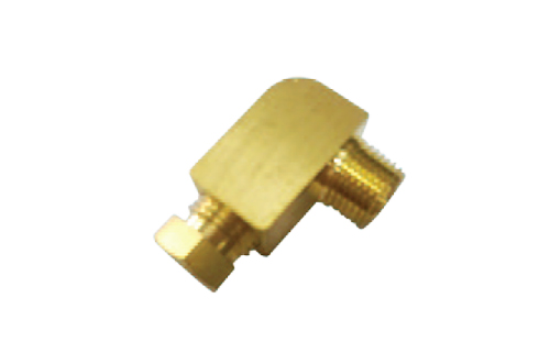 Reinforced Plastic Steel Fittings - Brass Tube Right Angle Fitting