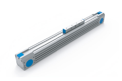Electric Cylinders - FAMCTE EU Rail External Synchronous Belt Module