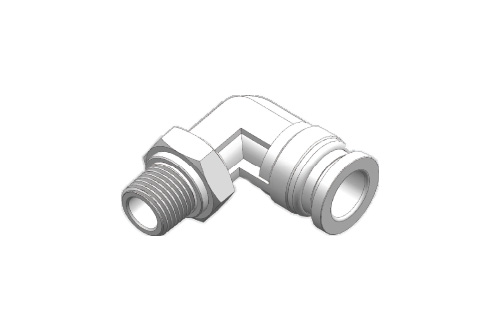 SSM L-Threaded Elbow