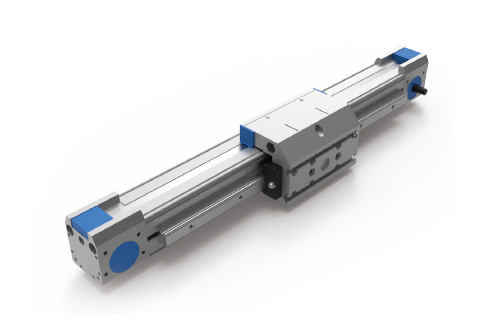 Electric Cylinders - FAMCTE EU Rail External Synchronous Belt Module