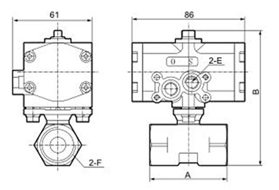 FSL Pneumatic Ball Valve