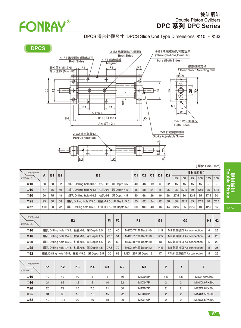 Standard Cylinders - DPC